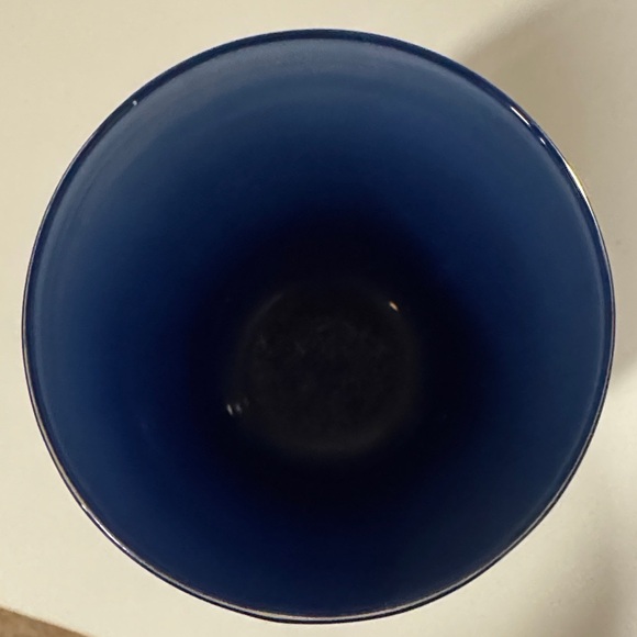 Glassybaby Deep Blue Glass Vase - Picture 5 of 5